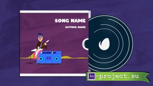 Videohive - Guitar Player Music Visualizer - 33043128 - Project for After Effects