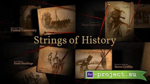 Videohive - Strings Of History - 23601639 - Project for After Effects
