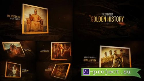 Videohive - The Golden History - 23719049 - Project for After Effects