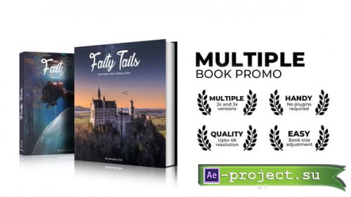 Videohive - Multiple Books Promo - 32812214 - Project for After Effects