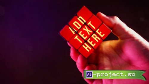 Videohive - Rubik's Cube Logo Opener - 33097604 - Project for After Effects
