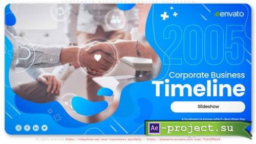 Videohive - Corporate N Business Timeline Slideshow - 33108494 - Project for After Effects