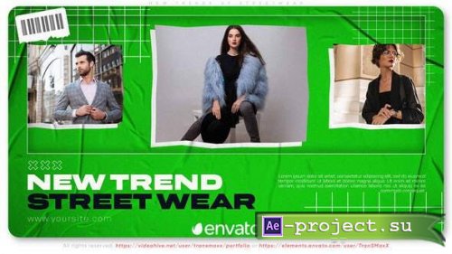Videohive - New Trends Of Streetwear - 33108783 - Project for After Effects