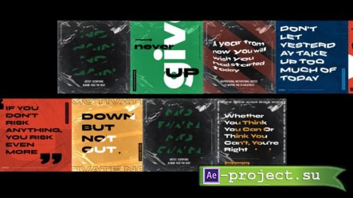 Videohive - Motivational Phrases Post Instagram - 33113874 - Project for After Effects