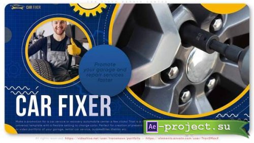 Videohive - Car Fixer | Repair Centre - 33060287 - Project for After Effects