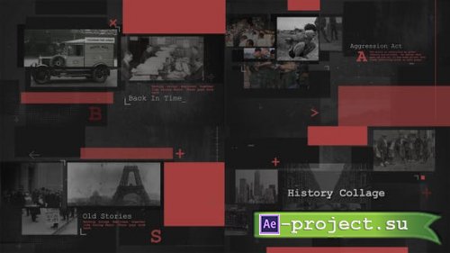 Videohive - History Collage - 22609820 - Project for After Effects