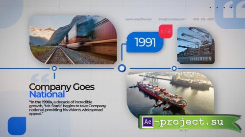 Videohive - Business Company Timeline - 31887364 - Project for After Effects