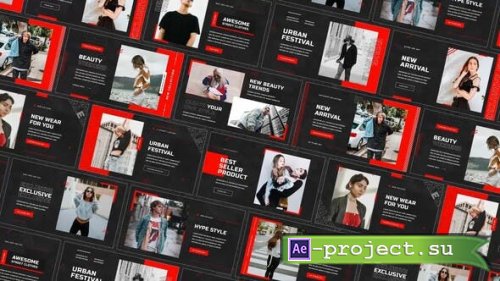 Videohive - Fashion E-commerce Slides v.2 - 33086479 - Project for After Effects & Premiere Pro