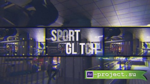 Videohive - Sport Glitch Opener - 20036121 - Project for After Effects