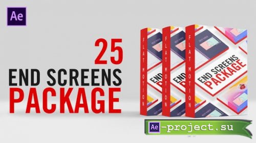 Videohive - Youtube End Screen Package - 32559285 - Project for After Effects