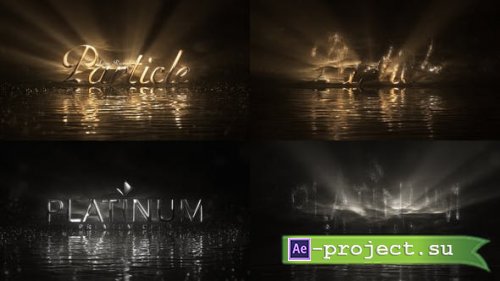 Videohive - Sunrise Particle Logo - 27601127 - Project for After Effects