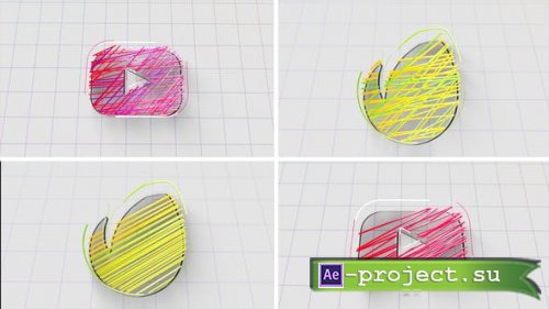 Videohive - Lines Logo Reveal - 28761669 - Project for After Effects