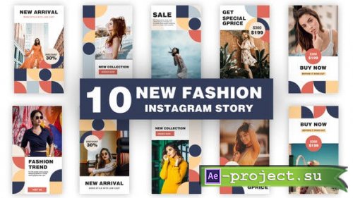 Videohive - New Fashion Instagram stories - 33125293 - Project for After Effects