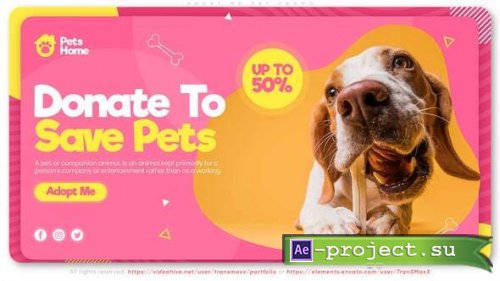 Videohive - Adopt Me | Pet Promo - 33108039 - Project for After Effects