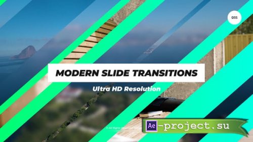 Videohive - Modern Slide Transitions - 33152656 - Project for After Effects