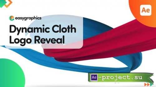 Videohive - Dynamic Cloth Logo Reveal - 33176024 - Project for After Effects