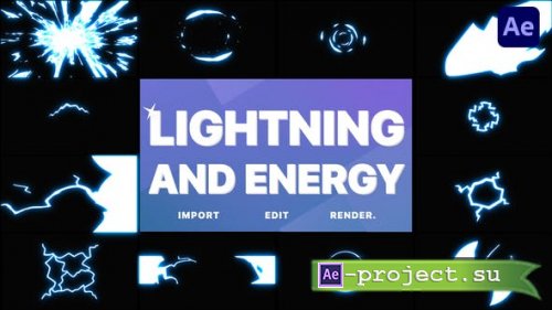 Videohive - Lightning and Energy Elements | After Effects - 33225150 - Project for After Effects
