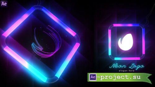 Videohive - Neon Logo Reveal - 33186480 - Project for After Effects