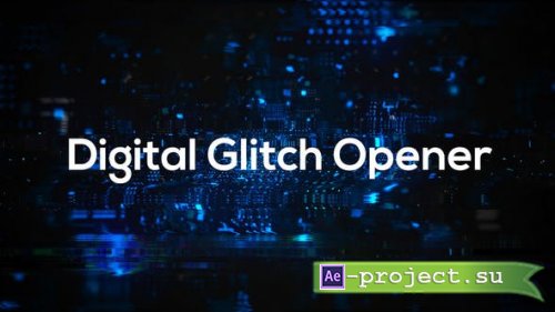 Videohive - Glitch Technology Opener - 33268818 - Project for After Effects