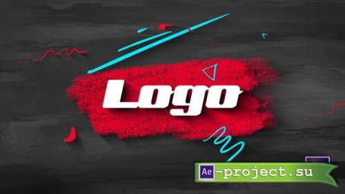 Videohive - Brush Scribble Logo - 33277782 - Project for After Effects