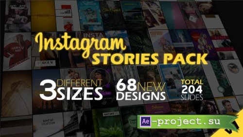 Videohive - Instagram Stories Pack - 22093438 - Project for After Effects