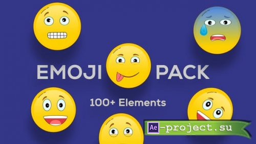 Videohive - Emoji Animation Pack - 33170718 - Project for After Effects