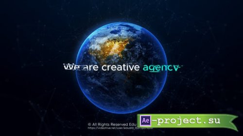 Videohive - Artistic Earth Intro - 31370088 - Project for After Effects