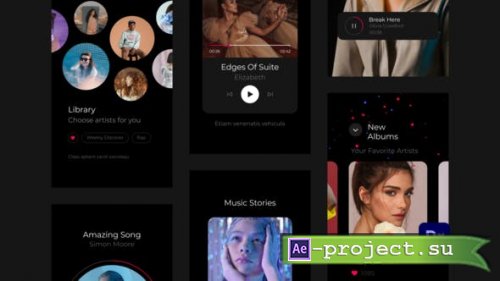 Videohive - Podcast Music Instagram Stories for Premiere Pro - 33239288