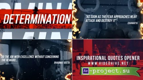 Videohive - Inspirational Quotes opener - 21207220 - Project for After Effects