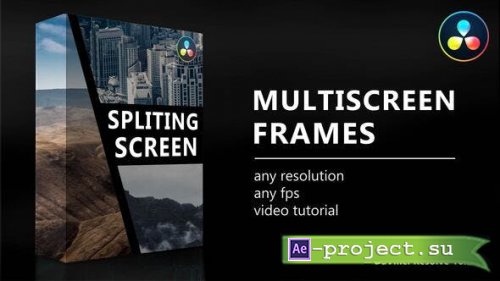 Videohive - Multiscreen Frames for DaVinci Resolve - 33139265  - Project for DaVinci Resolve