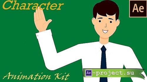Character Animation Kit 6547 - Project for After Effects
