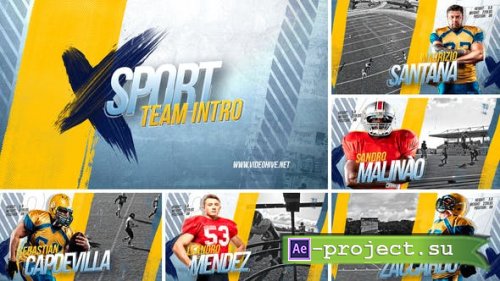 Videohive - Sport Team Intro 3 / Player Profile - 32013340 - Project for After Effects
