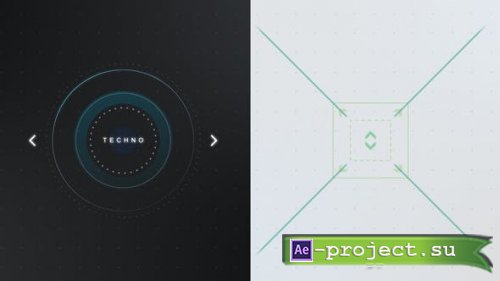 Videohive - Techno Logo Intro - 32496729 - Project for After Effects
