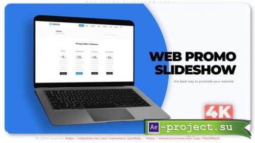 Videohive - Web Promo Slideshow Z25 - 33306080 - Project for After Effects