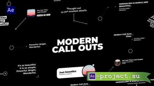 Videohive - Modern Call Outs - 33314524 - Project for After Effects