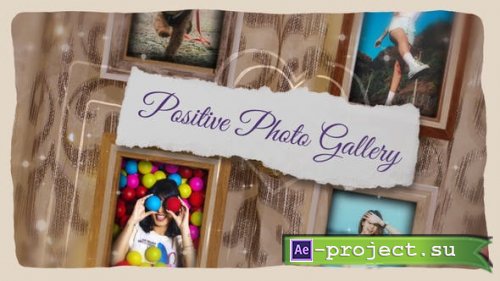 Videohive - Positive Photo Gallery - 33263141 - Project for DaVinci Resolve