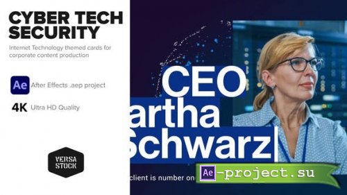 Videohive - Corporate Cybersecurity Technology Promo - 33334435 - Project for After Effects