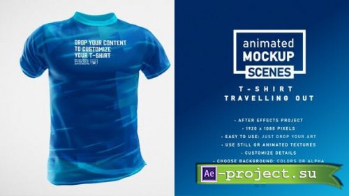 Videohive - T-shirt Travelling Out Template - Animated Mockup SCENES - 33338162
