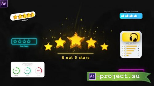 Videohive - Essential Rating Elements - 33044614 - Project for After Effects