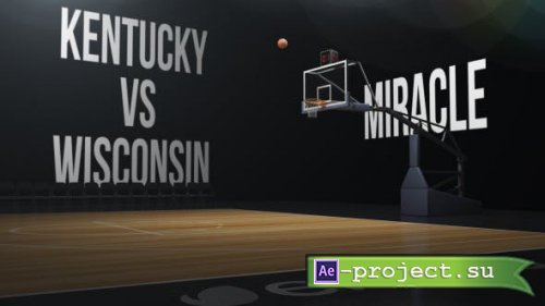 Videohive - Basketball Intro - 10831693 - Project for After Effects