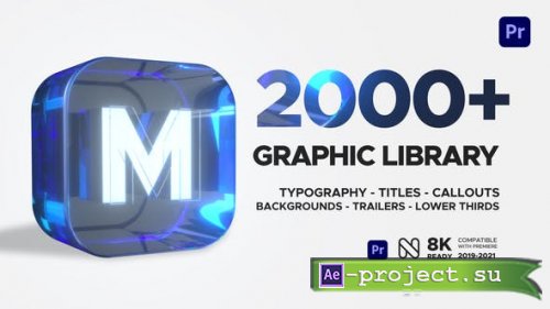 Videohive - Graphics Library for Premiere Pro - 32149019 - Project & Script for Premiere Pro