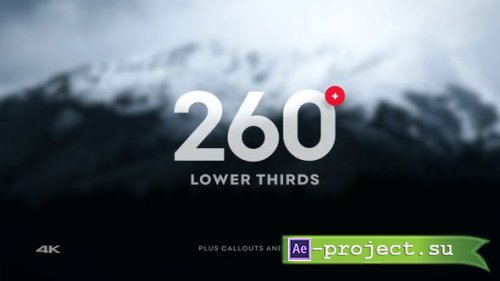 Videohive - Lower Thirds - 10338608 - Project for After Effects & Premiere Pro