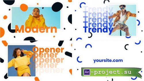 Videohive - Trendy Opener - 33351570 - Project for After Effects