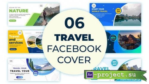 Videohive - Travel Facebook Cover - 33359471 - Project for After Effects