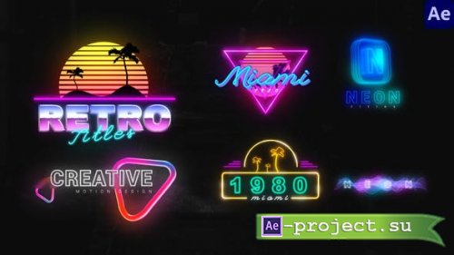 Videohive - Neon Creative Titles - 33366057 - Project for After Effects
