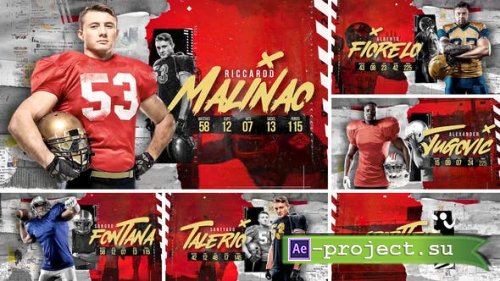 Videohive - Sport Team Intro 7 / Player Profile - 33062952 - Project for After Effects