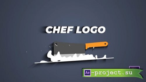 Videohive - Chef Knife Logo - 33361545 - Project for After Effects