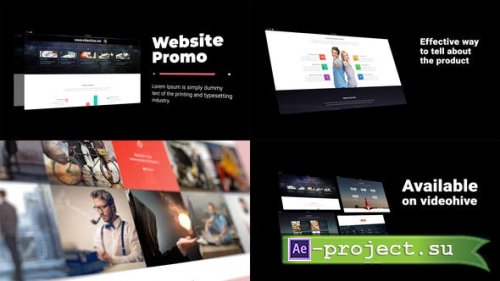 Videohive - Minimalistic website promo - 29280972 - Project for After Effects