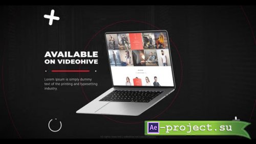 Videohive - Laptop website promo - 29155490 - Project for After Effects