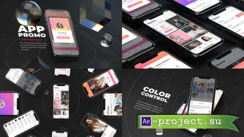 Videohive - Clean App Promo - 29351446 - Project for After Effects